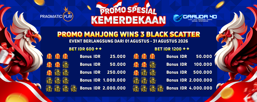 Bonus Mahjong Merdeka